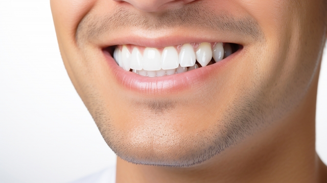 白い歯　男性　口臭対策　ホワイトニング