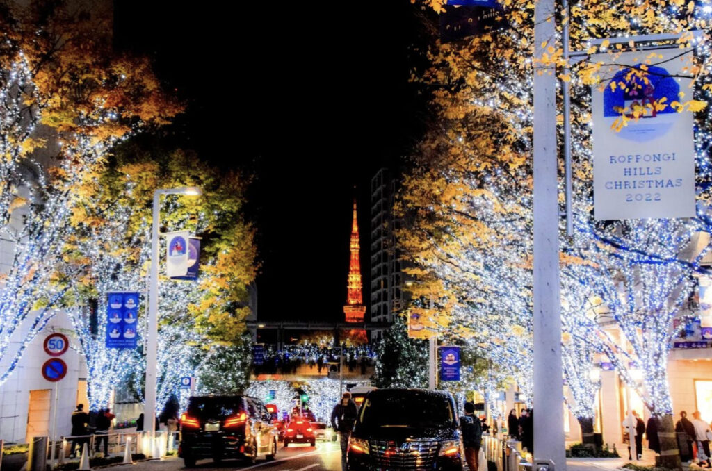 Roppongi Hills Christmas 2023 夜景